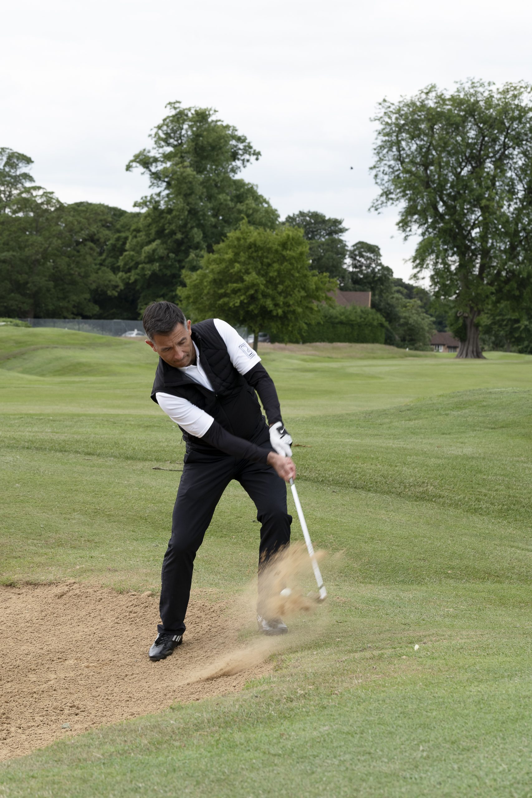 Man Playing Golf