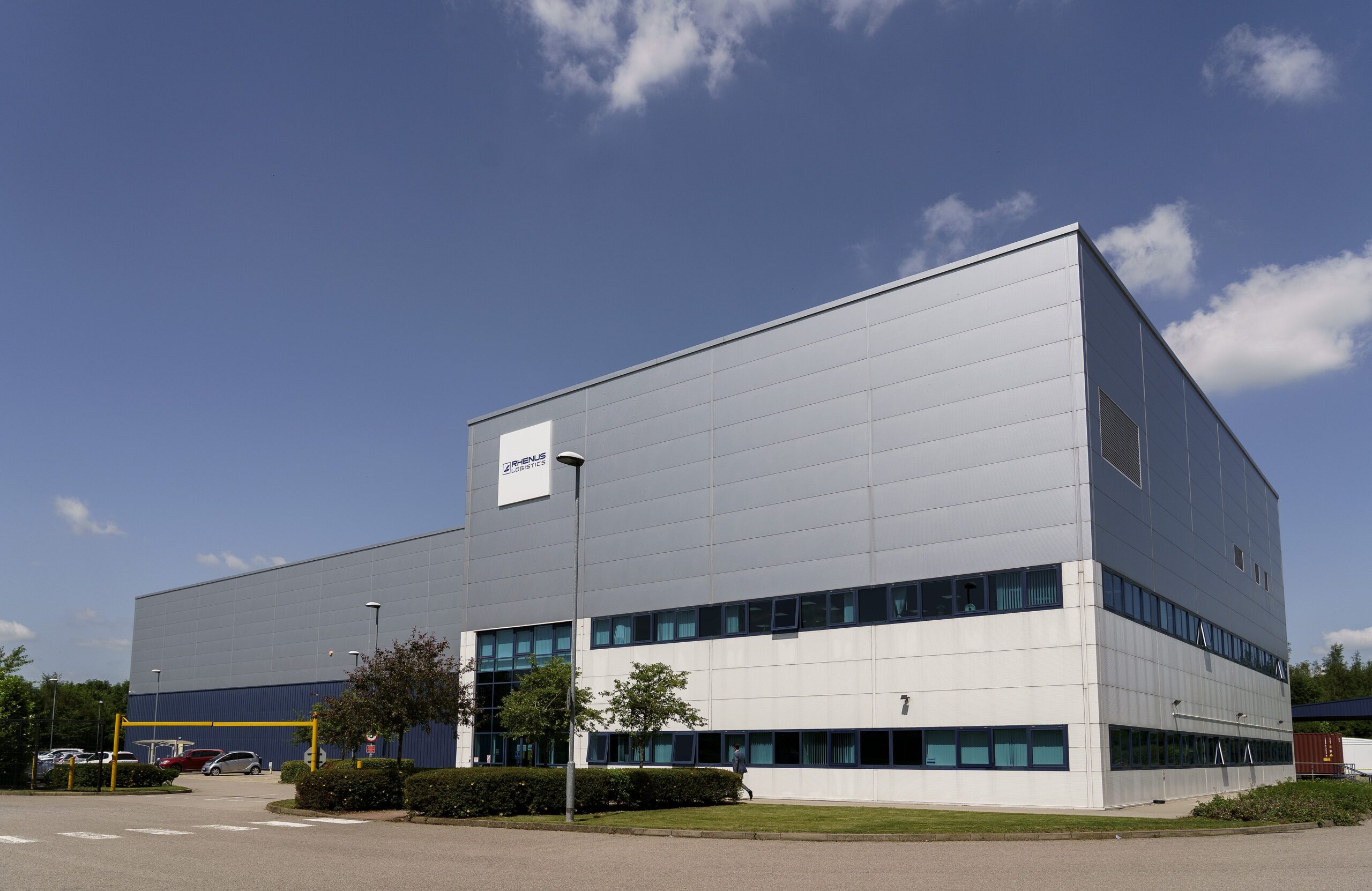 Rhenus logistics warehouse site