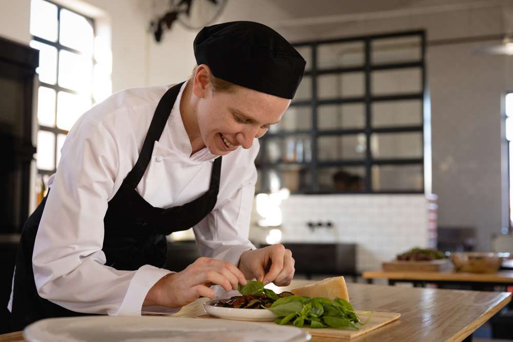 chef in the kitchen