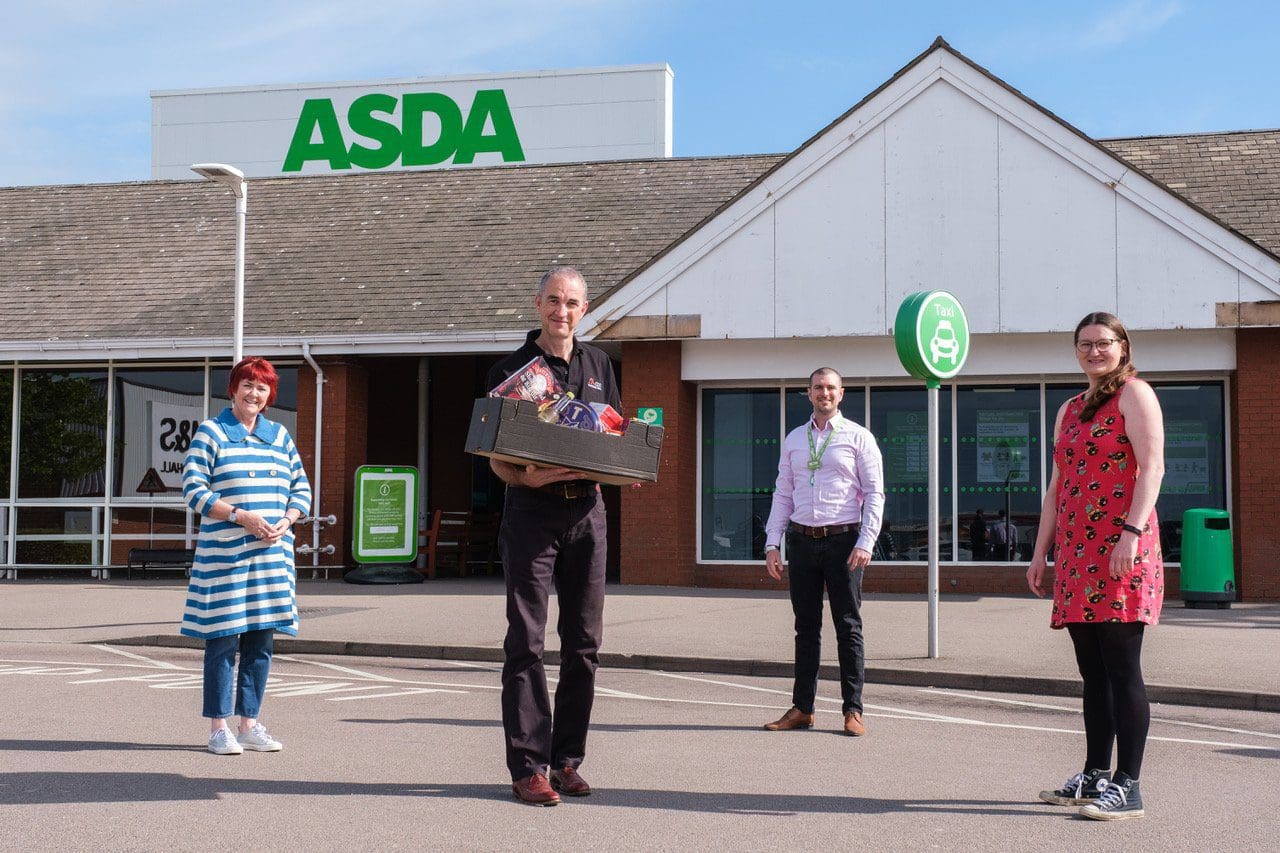Homeless charity receives helping hand from Corby business