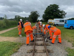 Volunteers step in to help get Wicksteed back on track