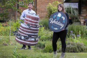 Wedding with thanks – dreams to come true at Delapré Abbey