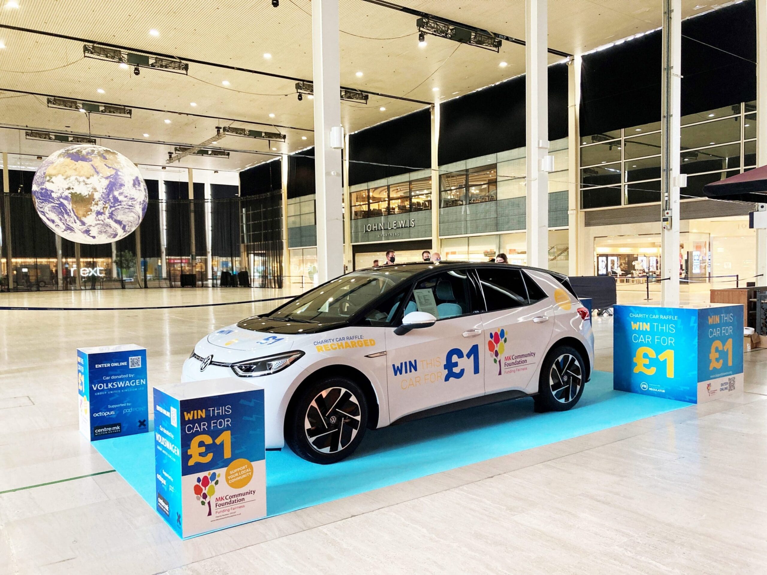 Fancy winning a brand new car for just £1?