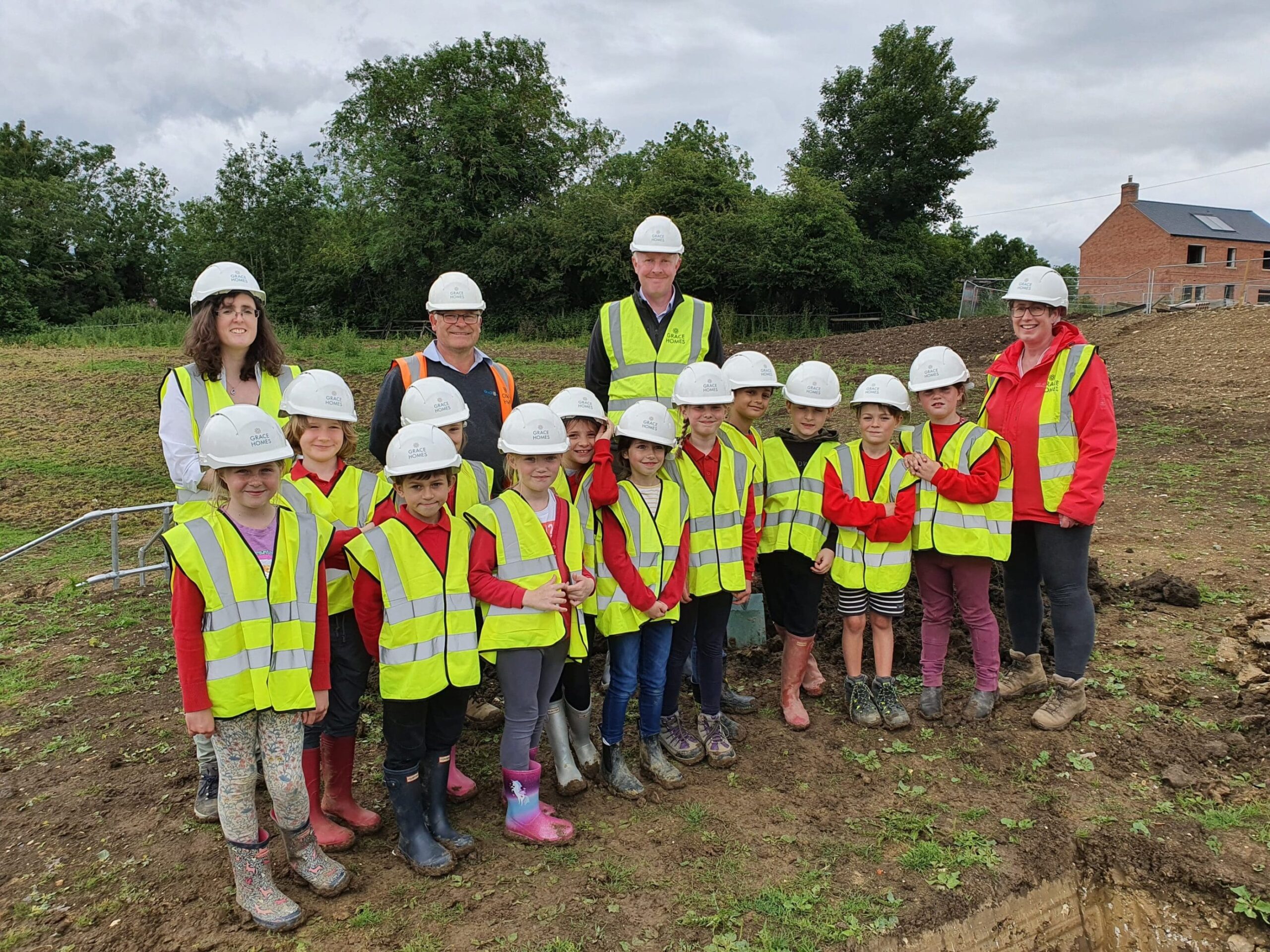 Pupils preserve memories at Walnut View in Hallaton|