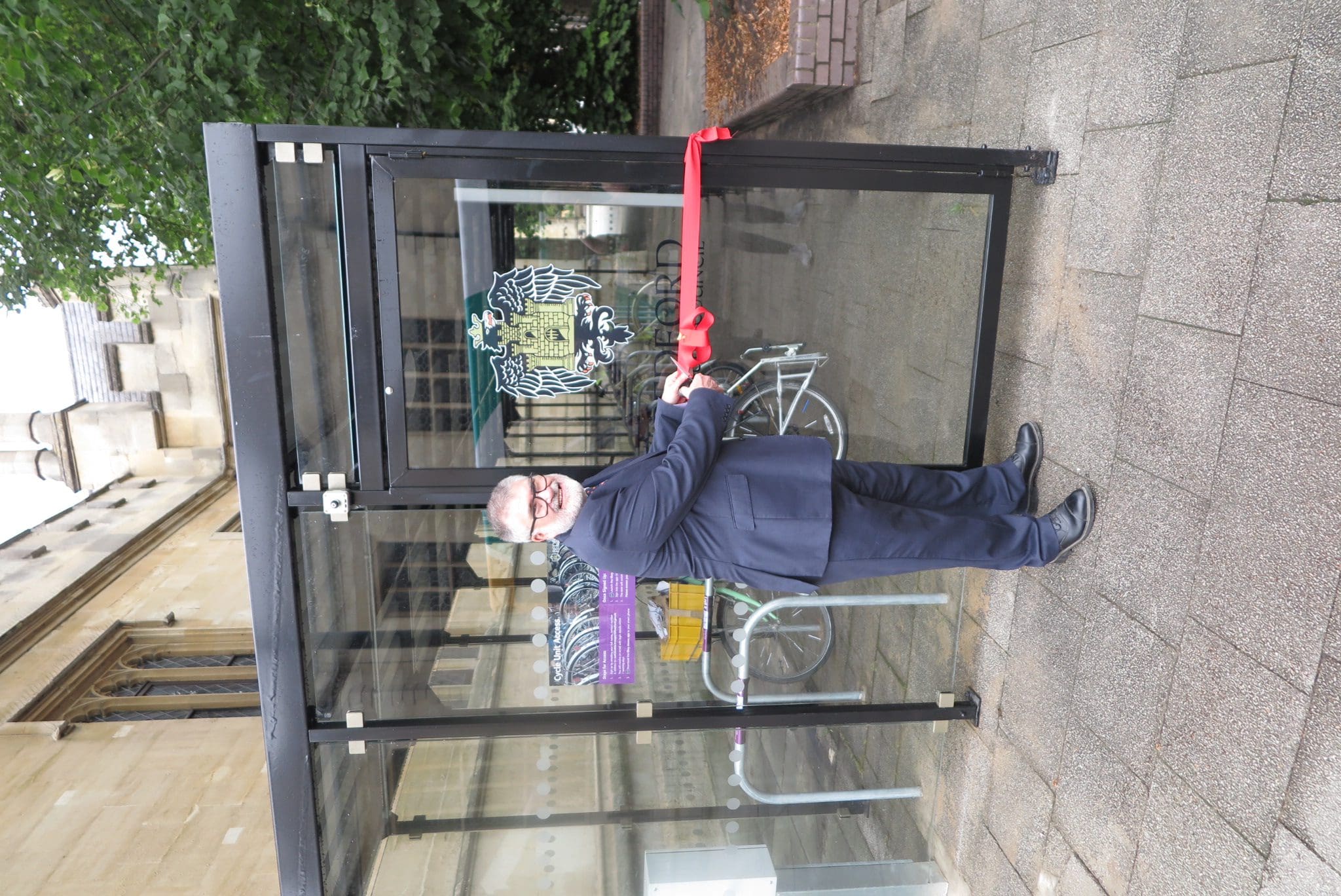 opening of smart bike unit