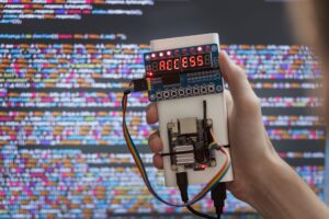 hand of hacker cyber||