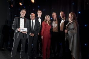 northamptonshire business excellence awards show winner black tie clients|howes percival building sign|