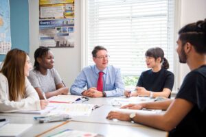 Students at Bosworth Independent College