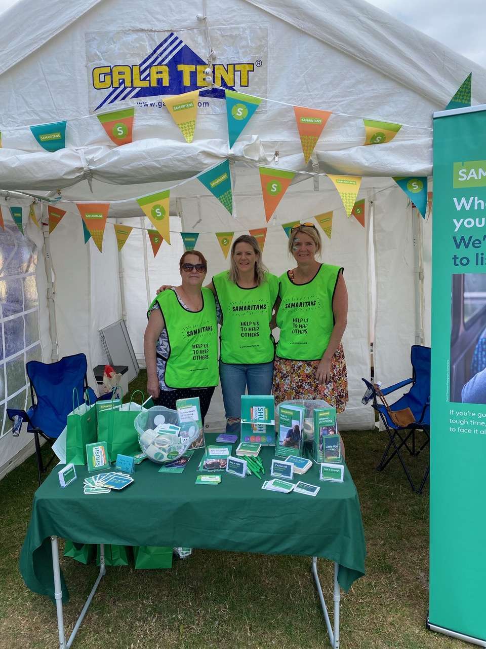 Samaritans at their charity event