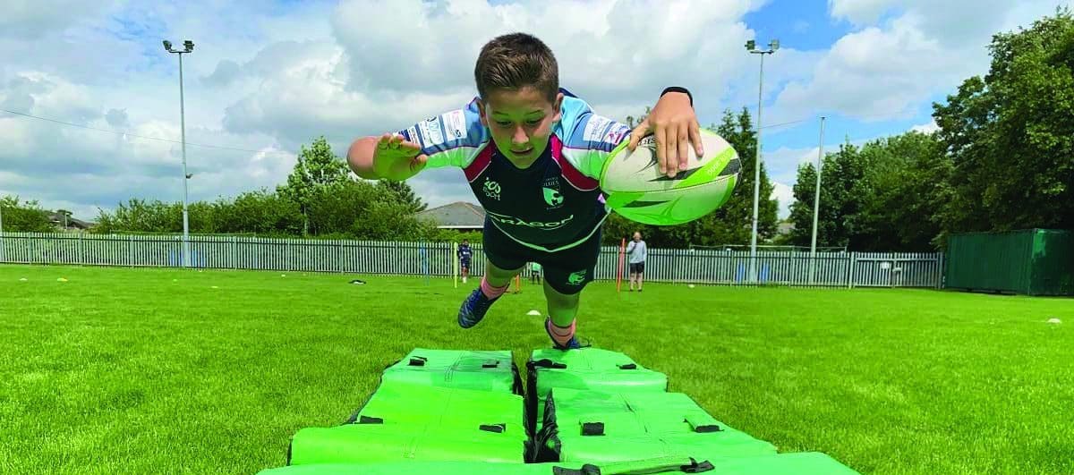 Half-term rugby camp at town centre location|
