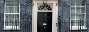 General Election - Downing Street door|