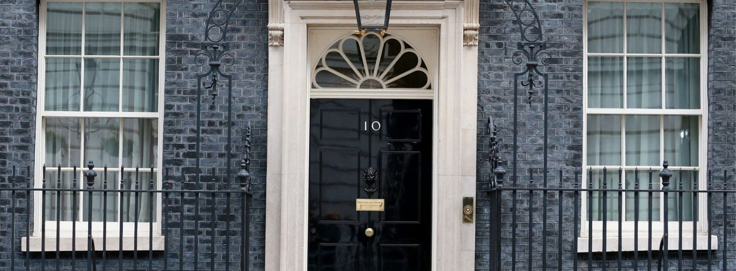 General Election - Downing Street door|