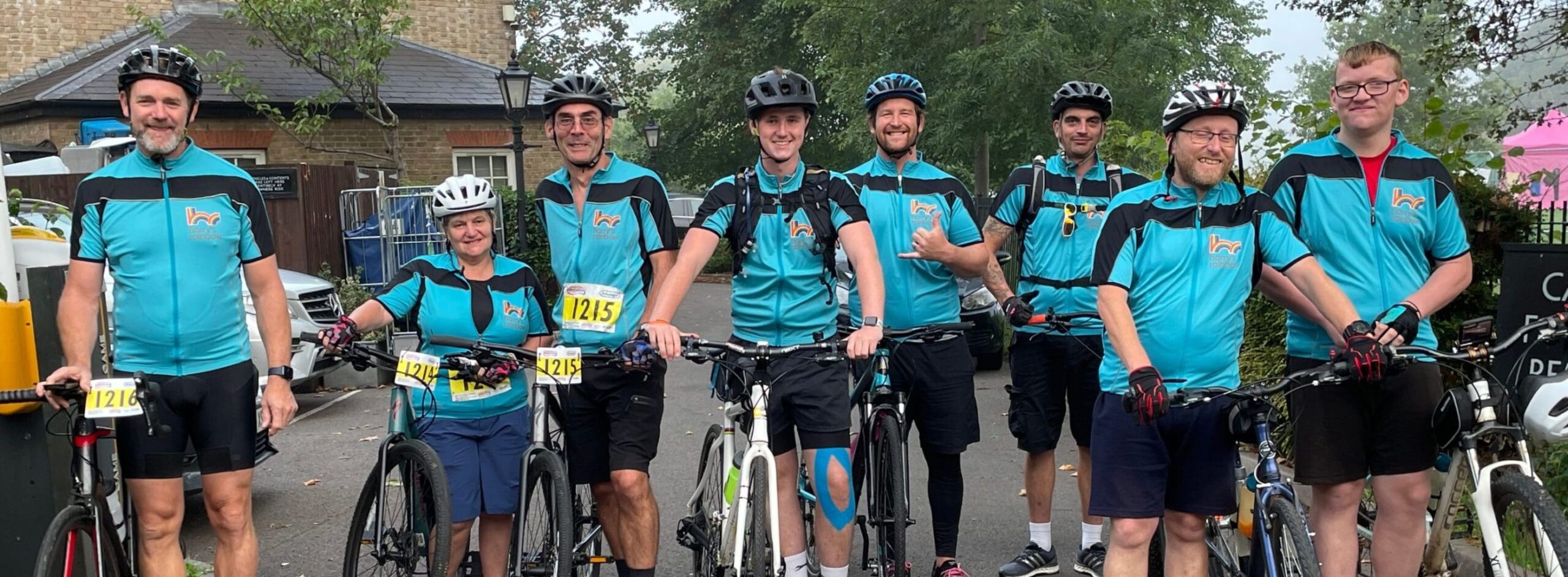 Harry's Rainbow cycling team|