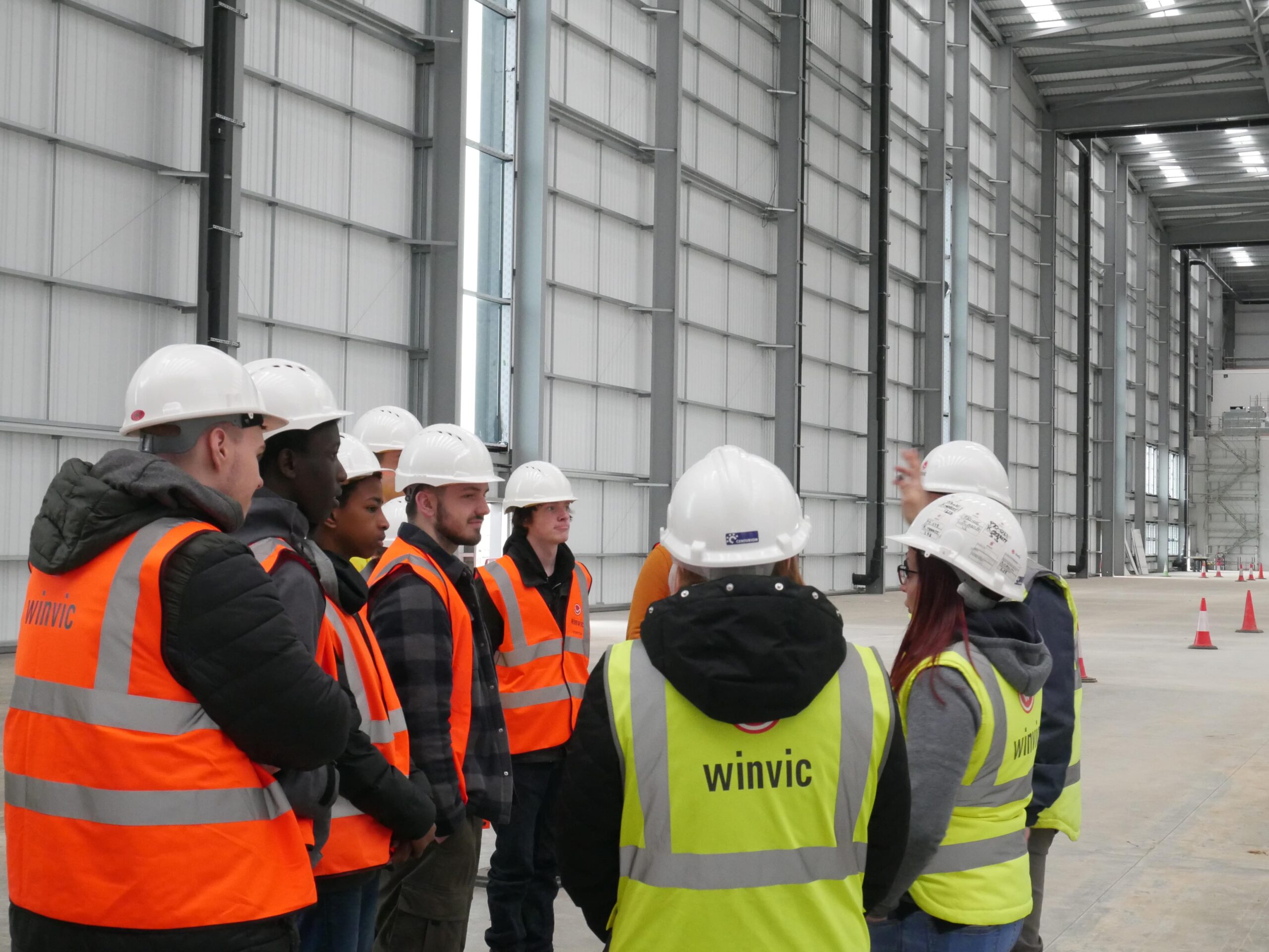 Students get inside track on logistics from construction giant