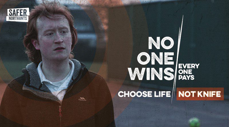 New knife crime campaign launches for Northamptonshire