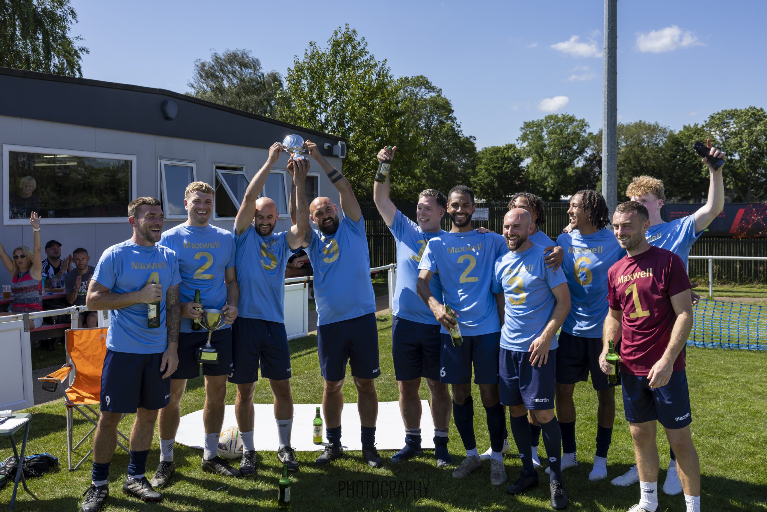 Summer charity match day raises thousands in the heat