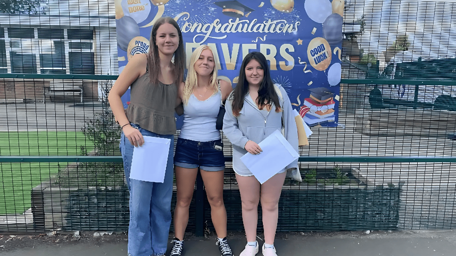Daventry sixth form students celebrate amazing A-Level results