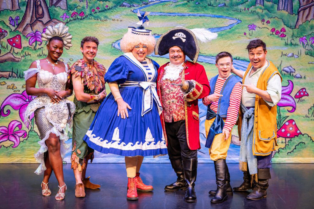 Royal & Derngate’s panto stars come to town to launch this year’s show - The All New Adventures of Peter Pan