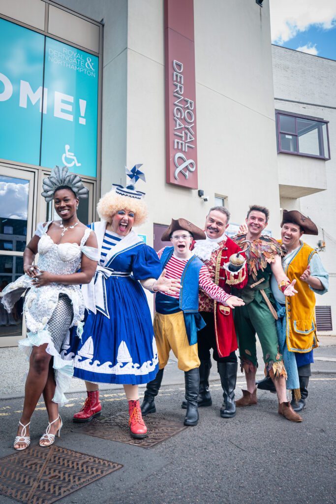 Royal & Derngate’s panto stars come to town to launch this year’s show - The All New Adventures of Peter Pan