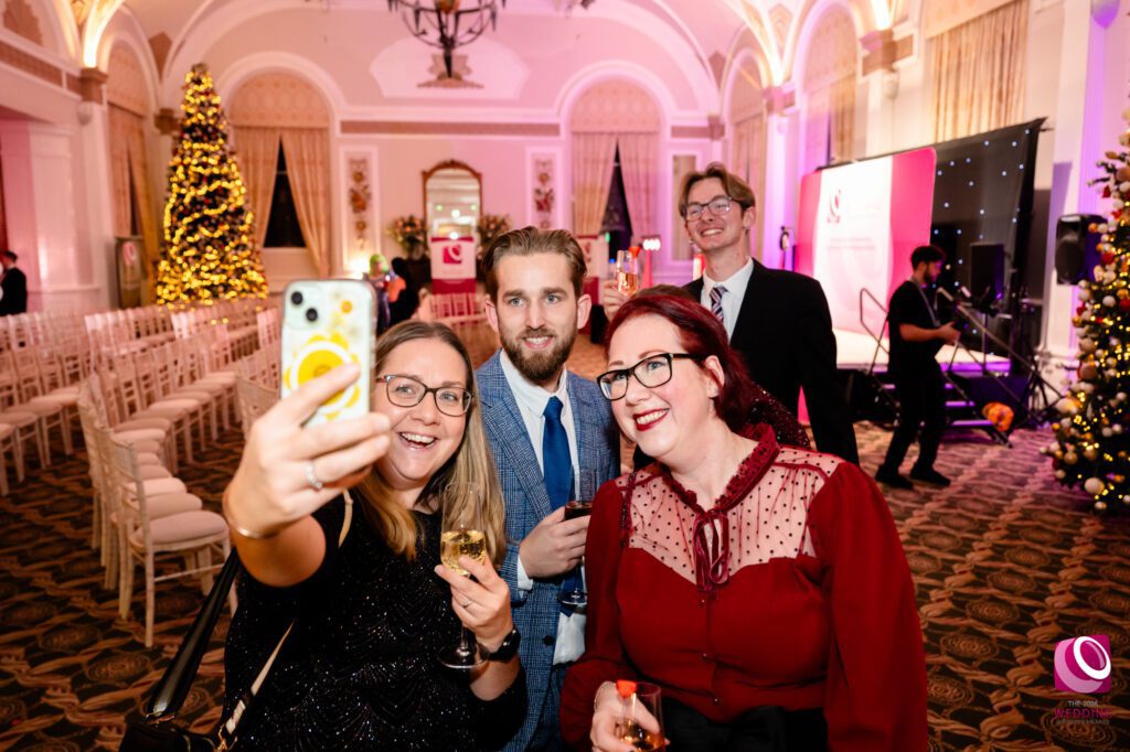 Raising a glass to the happy couples who made it all happen