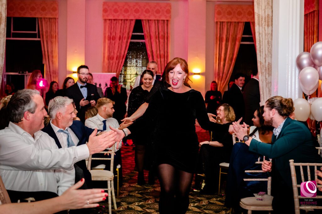 Raising a glass to the happy couples who made it all happen