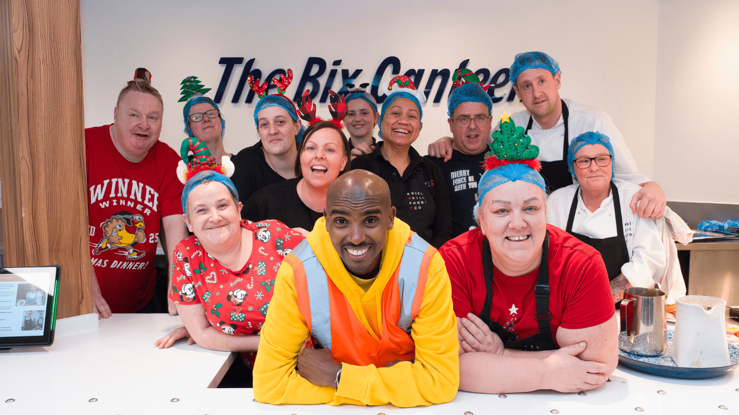 Sir Mo Farah Visits Burton Latimer and Corby Factories for All Stars Campaign