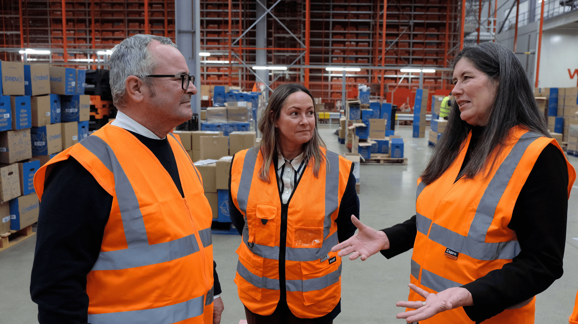 Corby logistics hub showcases innovation during VIP visit