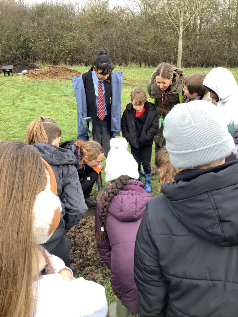 Three new community orchards planted across Milton Keynes