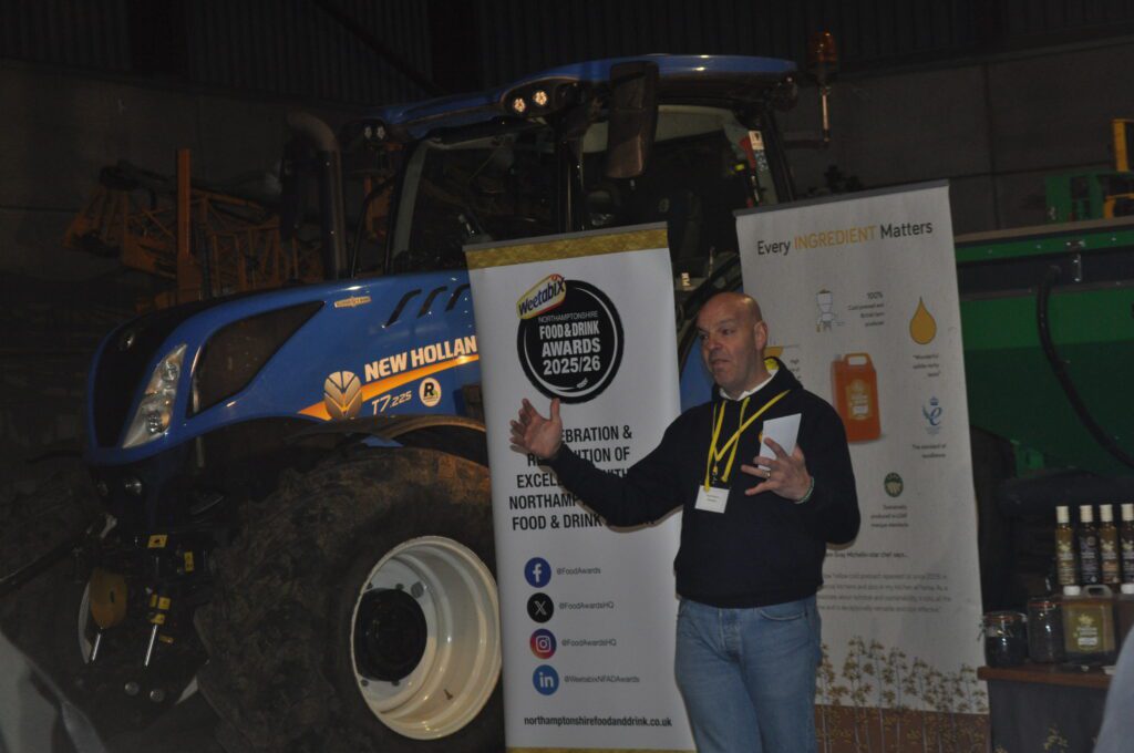 Stuart Branch from Weetabix Speaking at Launch