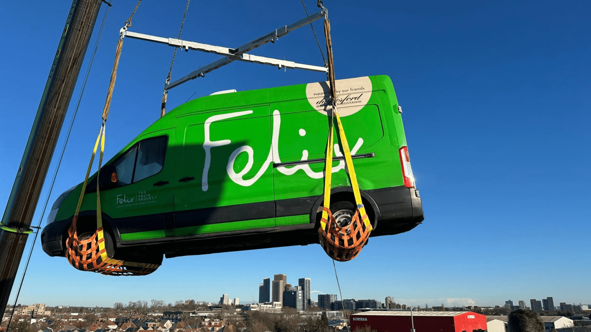 Food charity hits the roof