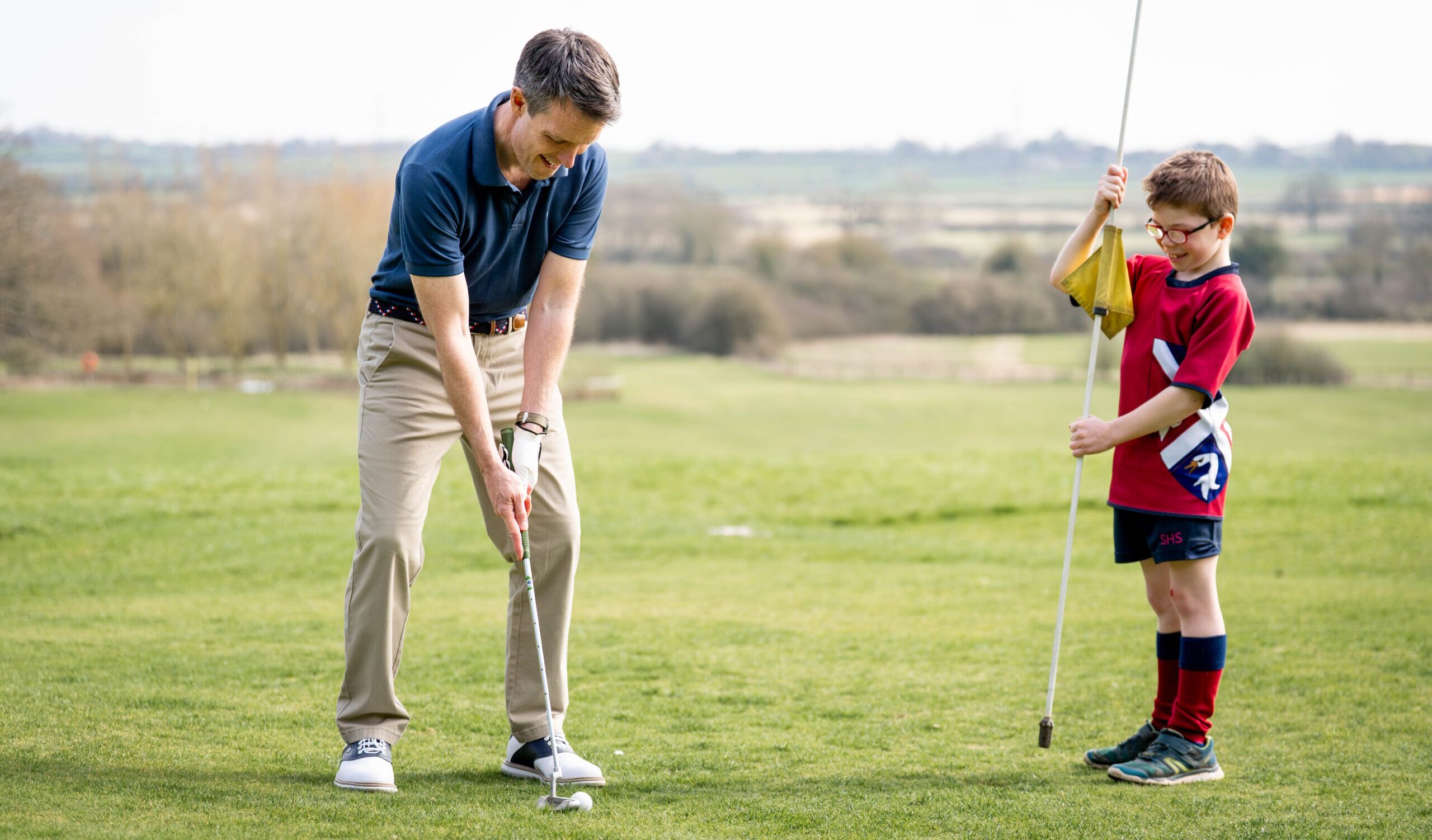 Family golf day invitation