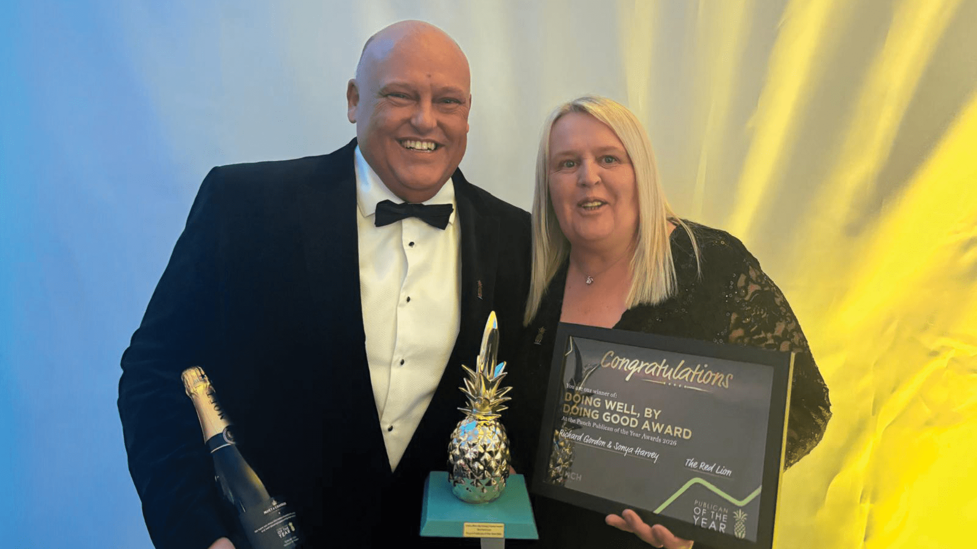 Award-winning pub serving support for the community
