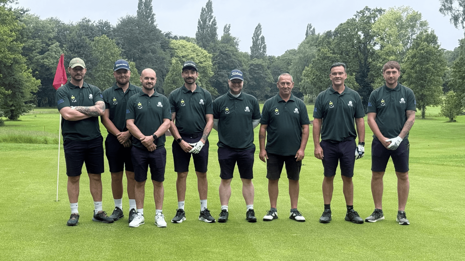 Team of eight raises £1,380 after gruelling 72-Hole Golf Marathon