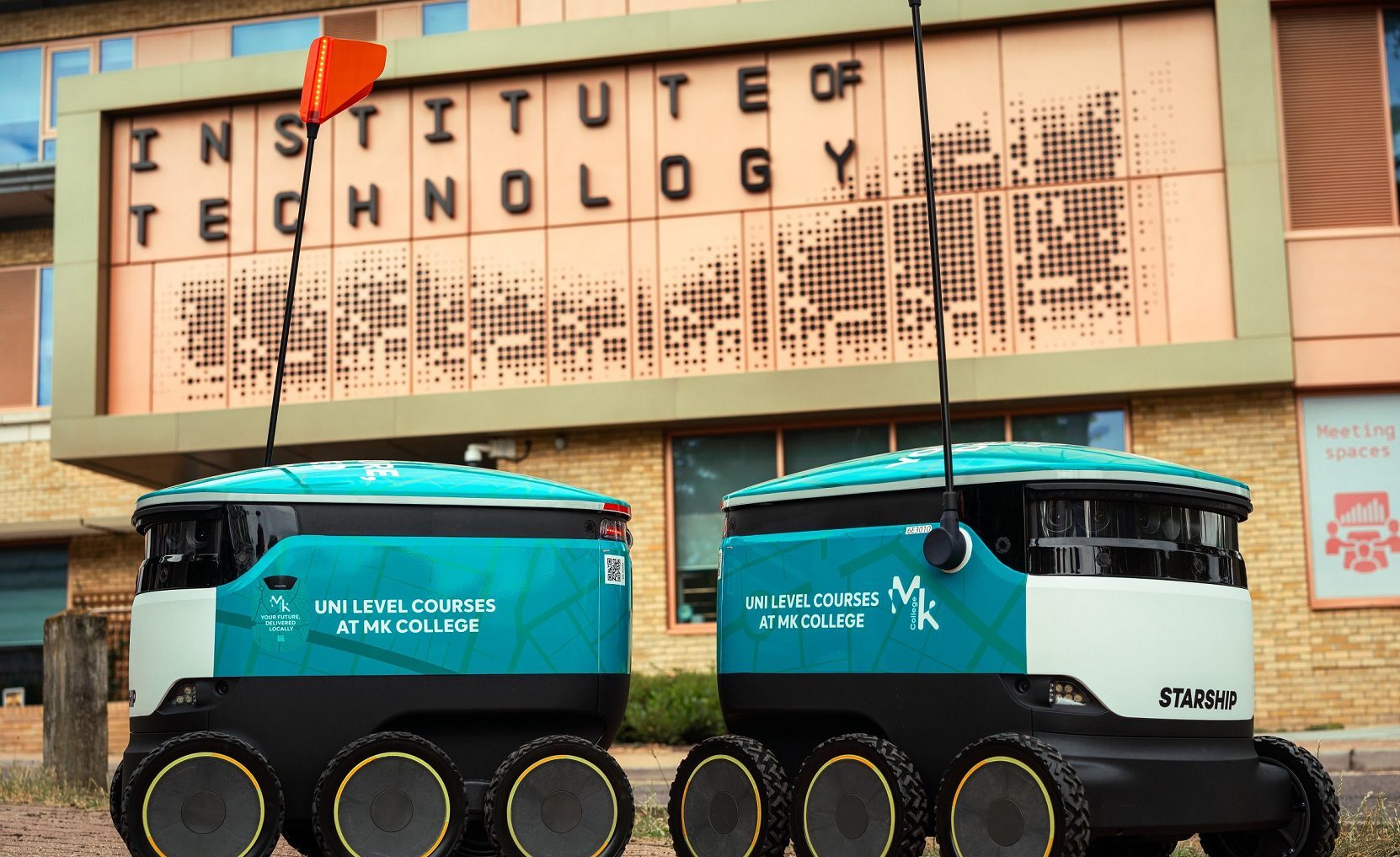 Meet the Milton Keynes robots with a message for your future