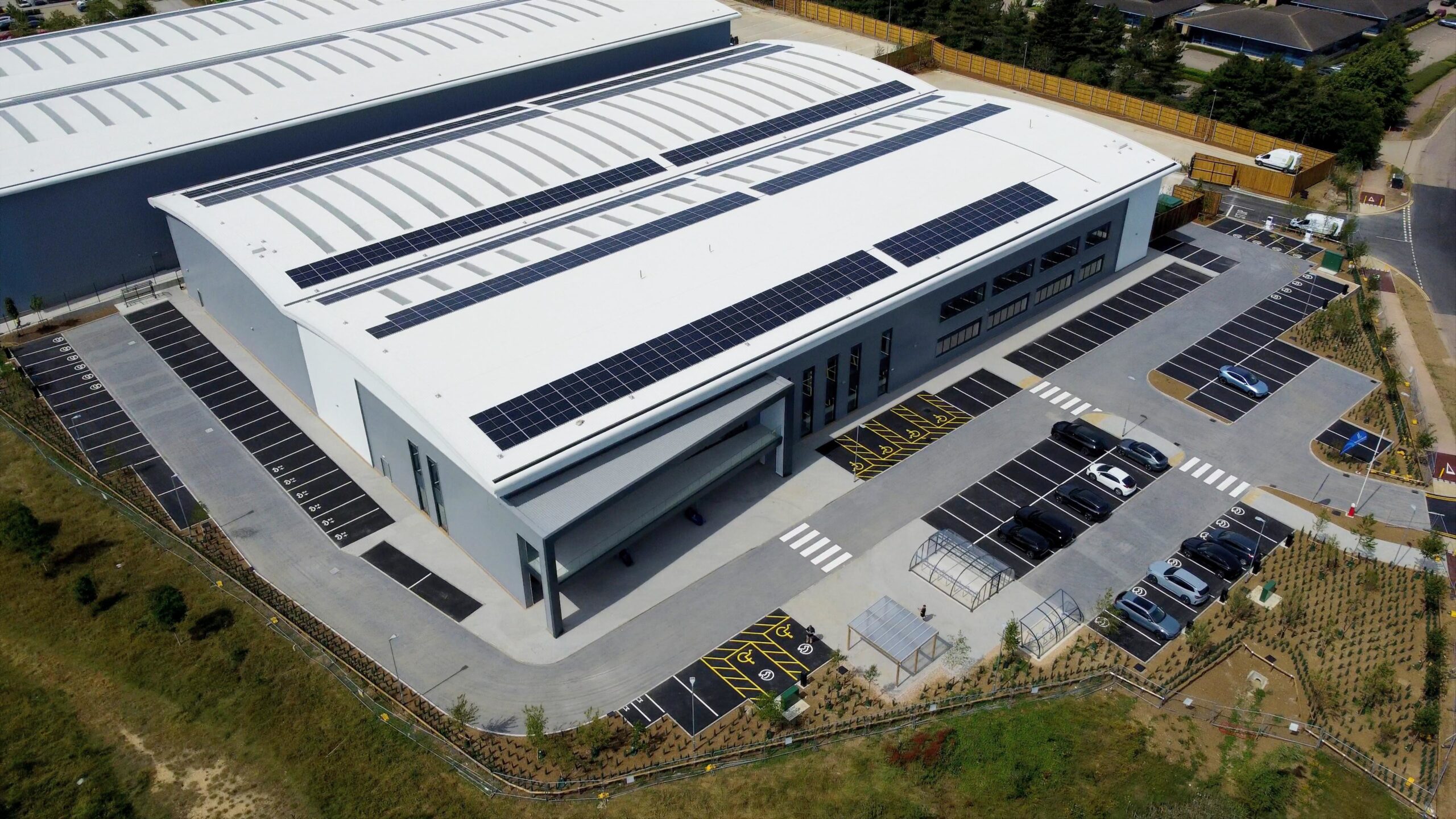 Routeco pre-let anchors completion of Hampton Brook’s 145,412 sq ft commercial scheme at Shenley Wood, Milton Keynes