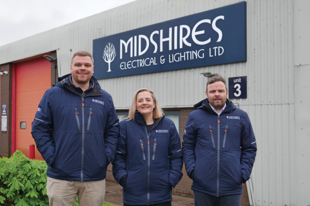 A bright future for Midshires Electrical and Lighting